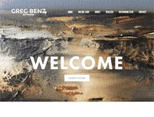 Tablet Screenshot of gregbenz.com
